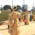 chainsaw wood carving